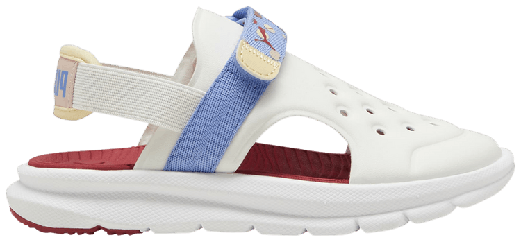 Puma Evolve Sandal Little Kid Summer Camp   Warm White