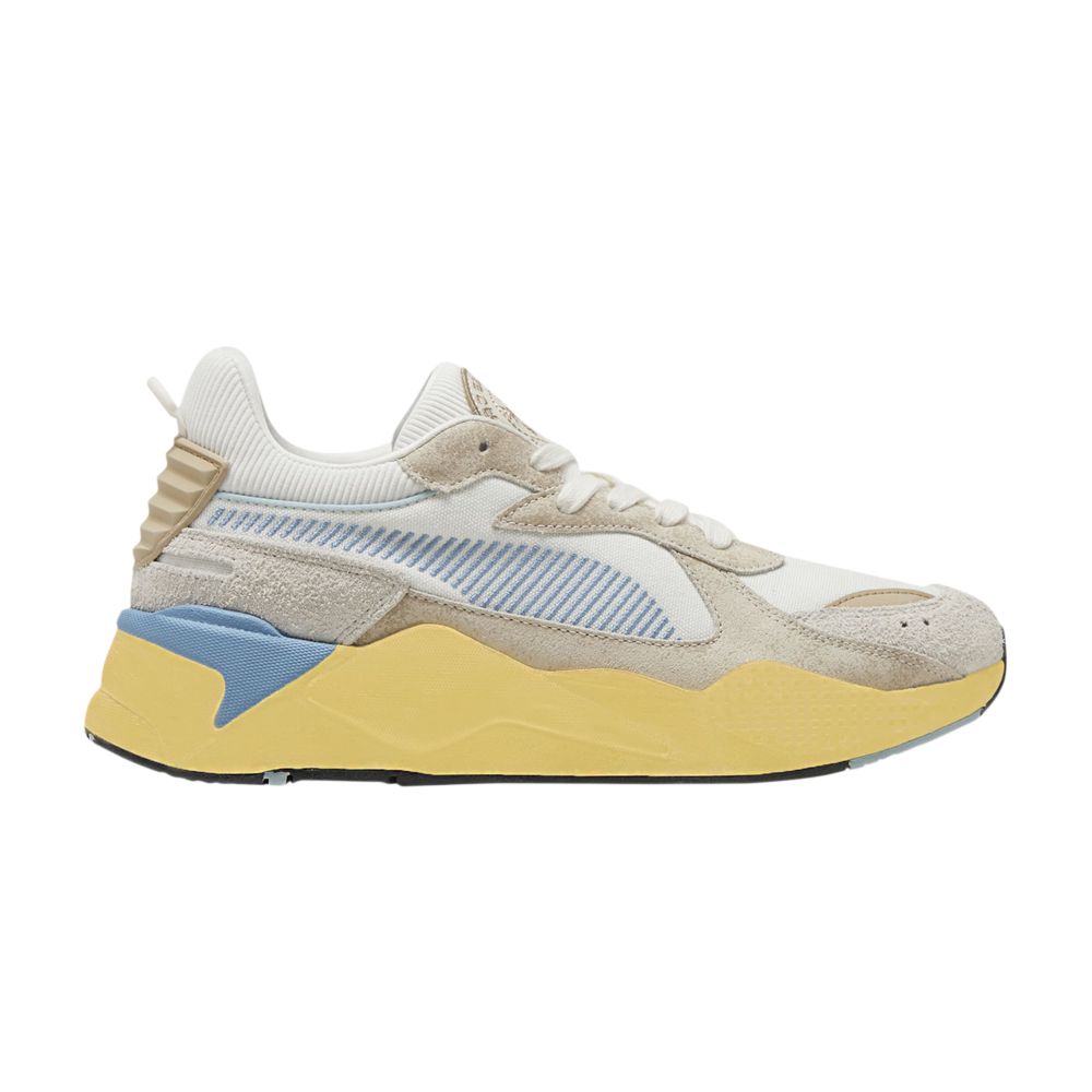 Pre-owned Puma Palm Tree Crew X Rs-x 'frosted Ivory Zen Blue' In Cream