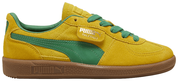 Puma Palermo Big Kid Pel Yellow Archive Green