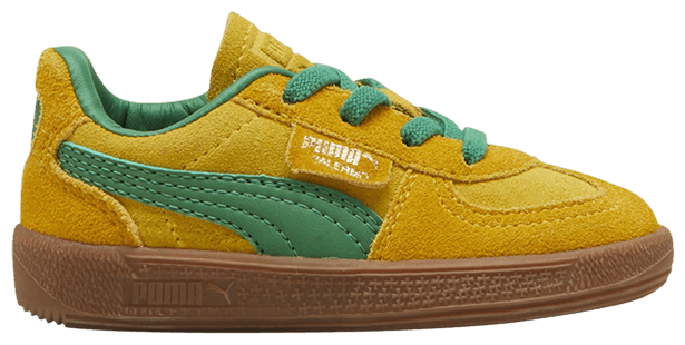 Puma Palermo Toddler Pel Yellow Archive Green