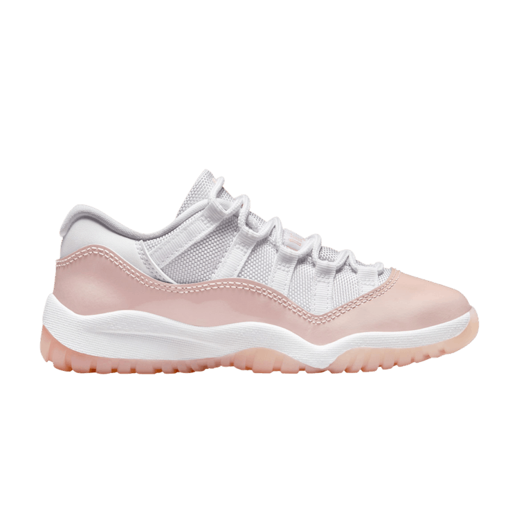 pink jordan 11 high top