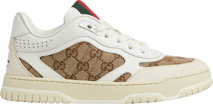 Gucci Wmns Re-Web Sneaker 'GG Canvas - White Beige'