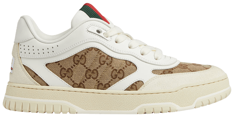 Gucci Wmns Re-Web Sneaker 'GG Canvas - White Beige'