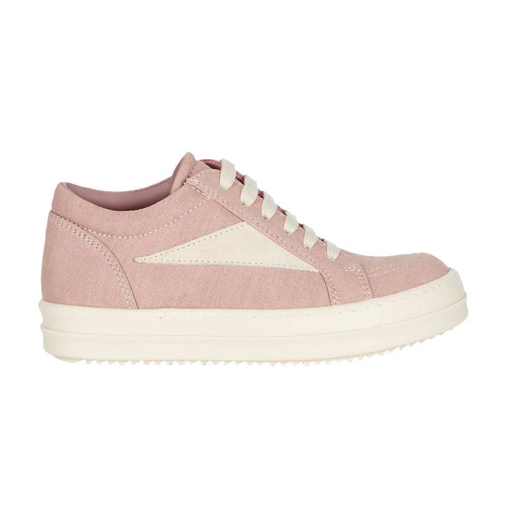 Pre-owned Rick Owens Babygeo Lido Vintage Sneaker Big Kid 'dark Pink' | Kid's Size 30