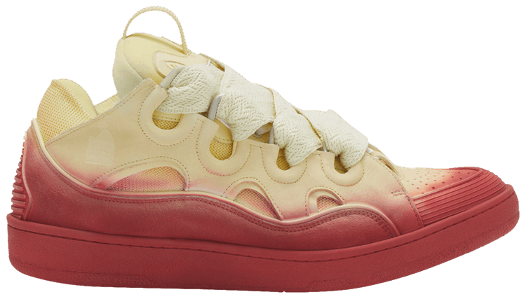 Buy Lanvin Curb Sneakers 'Hand-Sprayed - Venus Dune' - FM SKRK11