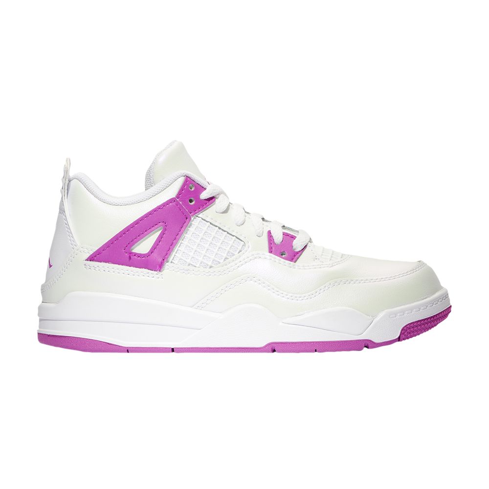 Air Jordan 4 Retro PS 'Hyper Violet' | White | Kid's Size 1