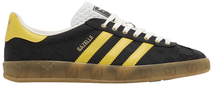 adidas gazelle silver green womens Adidas x Gucci Men's Gazelle Yellow velvet with Beige Suede Low Top Sneakers main image 1