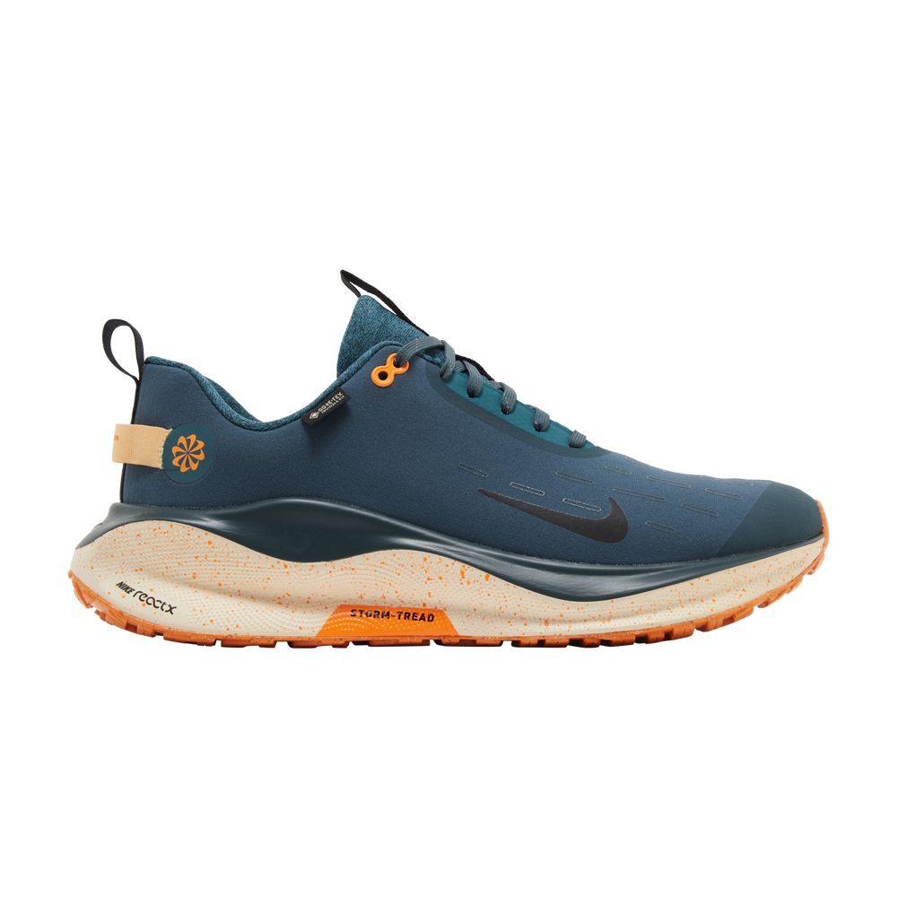 Nike ReactX Infinity Run 4 GORE-TEX 'Deep Jungle Total Orange' | Green | Men's Size 6.5