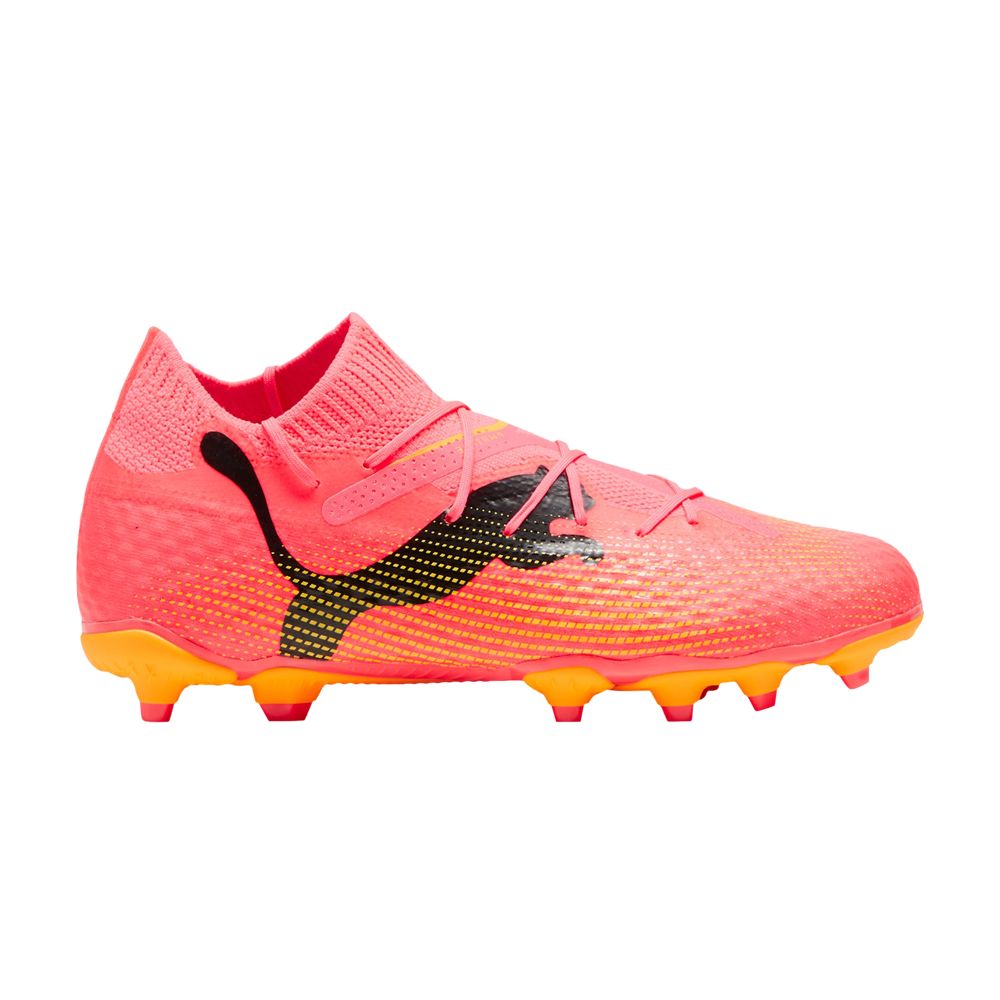 Pre-owned Puma Future Pro 7 Fg Ag Big Kid 'forever Faster Pack' | Pink | Kid's Size 6