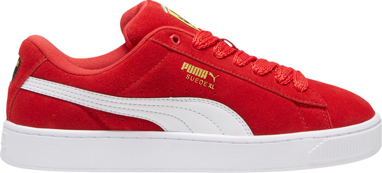 Scuderia Ferrari x Suede XL Rosso Corsa White