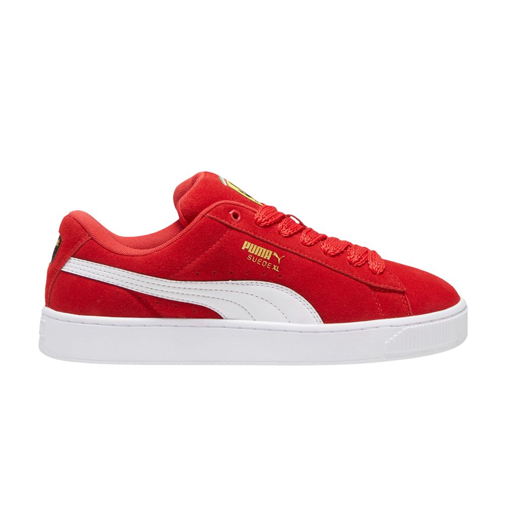 Puma Scuderia Ferrari x Suede XL 'Rosso Corsa White' | Red | Men's Size 11.5 - 308220-02