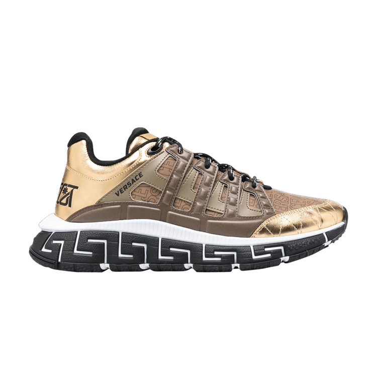 スニーカー Versace DSU8094 1A07985 TRIGRECA Sneakers Buy Versace Trigreca 'Gold Marrone' - DSU8094 1A07985 6Y280