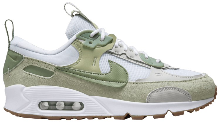 Nike Wmns Air Max 90 Futura White Olive Aura