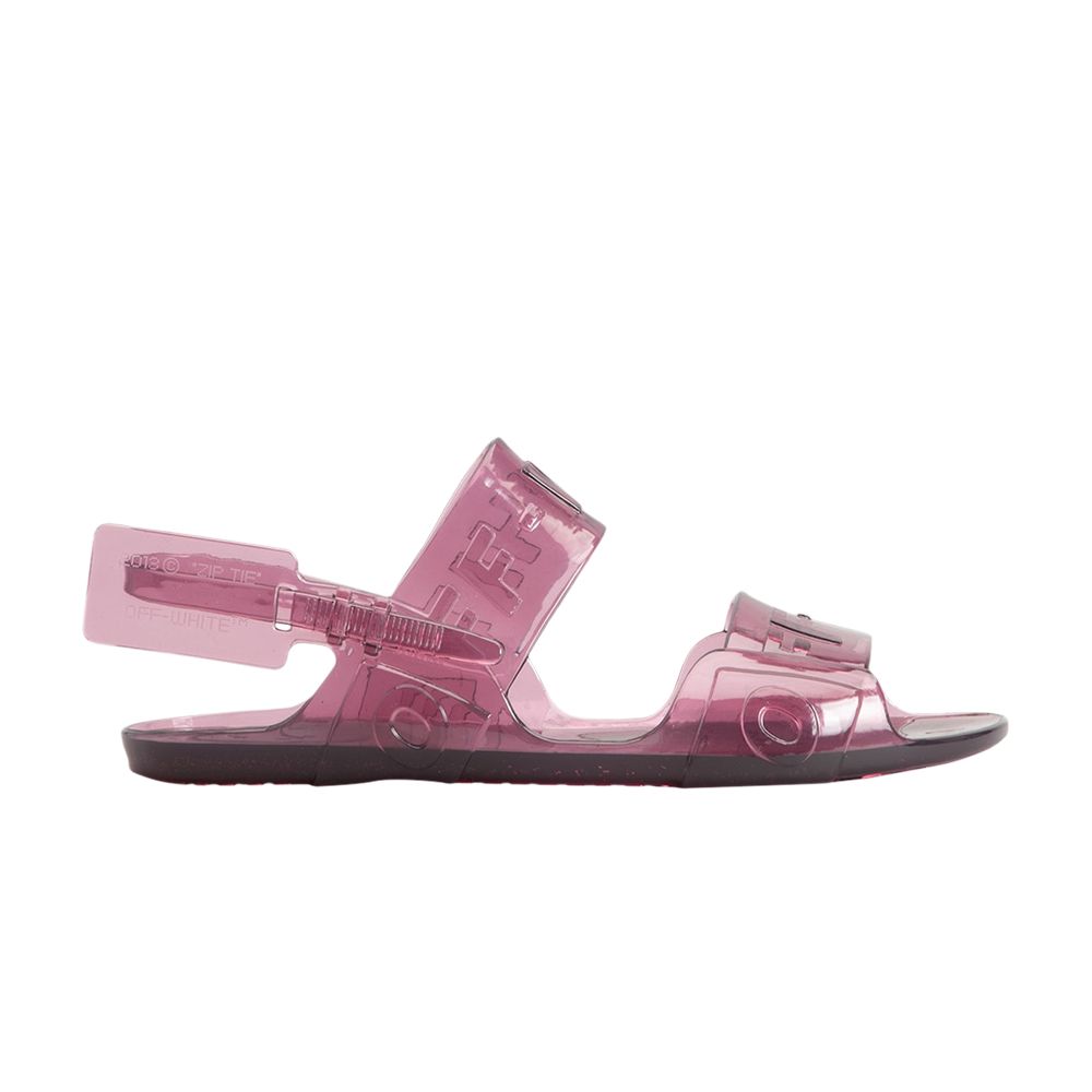 Pre-owned Off-white Wmns Jelly Sandal 'lavender' | Purple | Women's Size 38