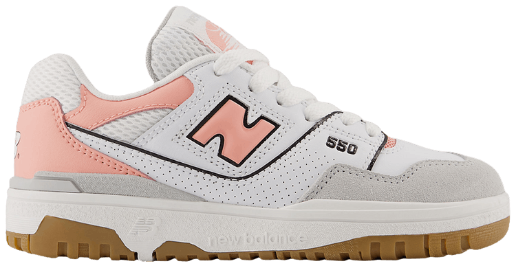 New Balance 550 Little Kid Brighton Grey Omega Pink
