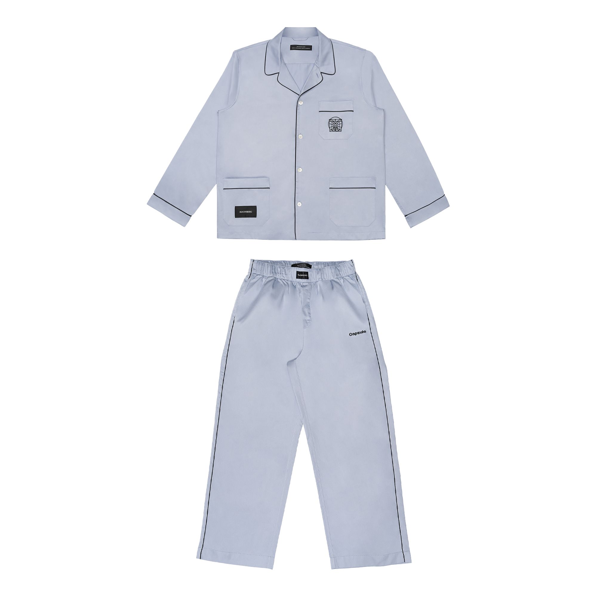 Pre-owned Capsule Vitruvian Icon Pjs 'light Blue' | Men's Size M