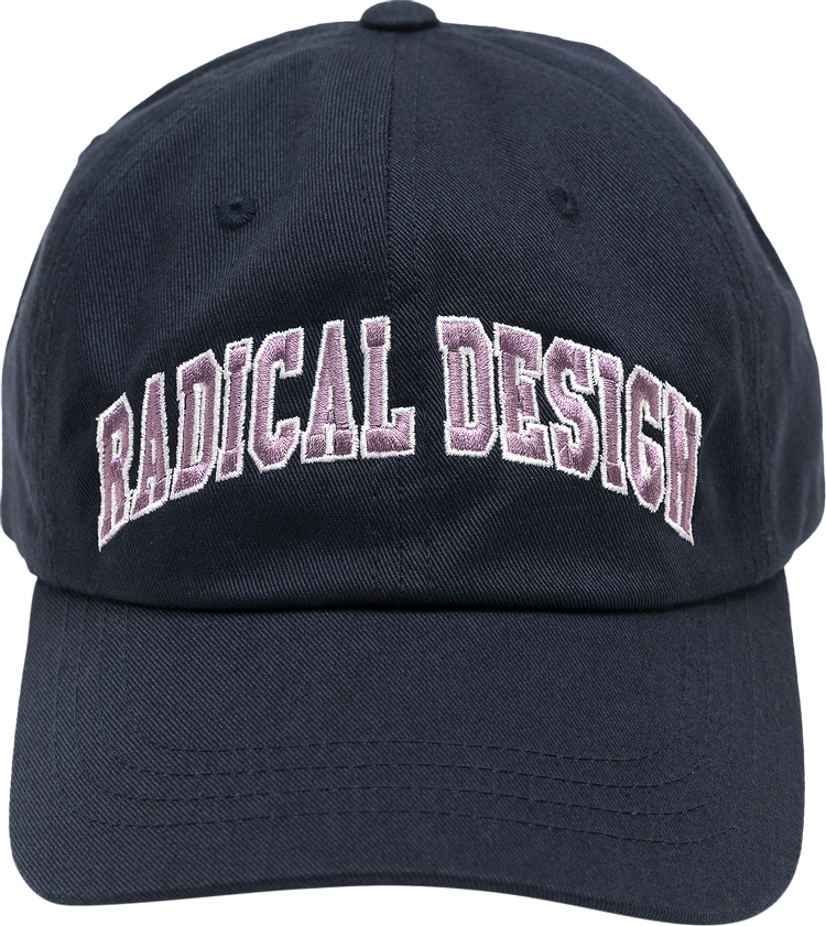 Capsule Radical Design Baseball Hat 'Navy/Lilac' (Ships in 1-2 Weeks)