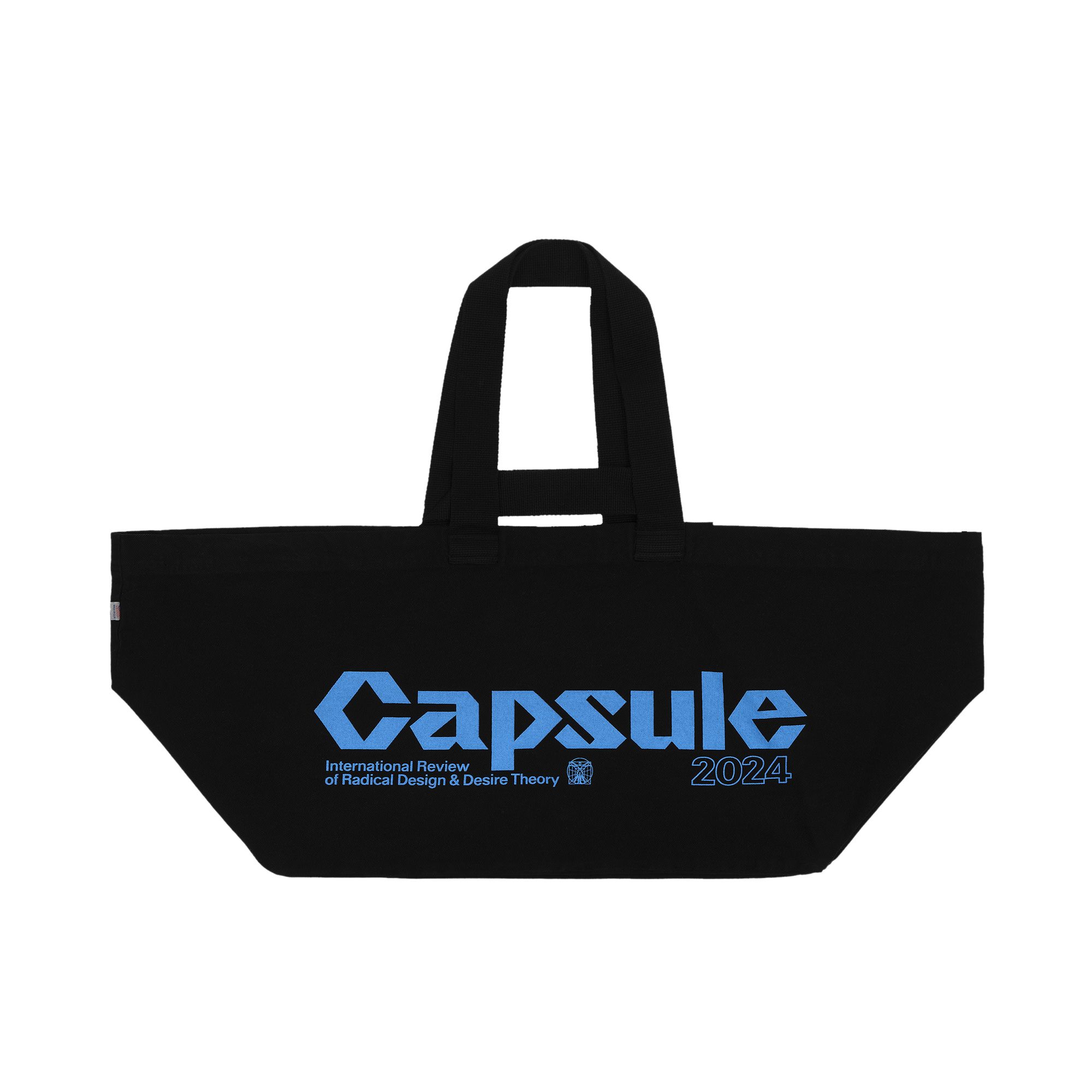 CAPSULE CAPSULE BULL DENIM OVERSIZED BAG 'BLACK/CAPSULE BLUE'