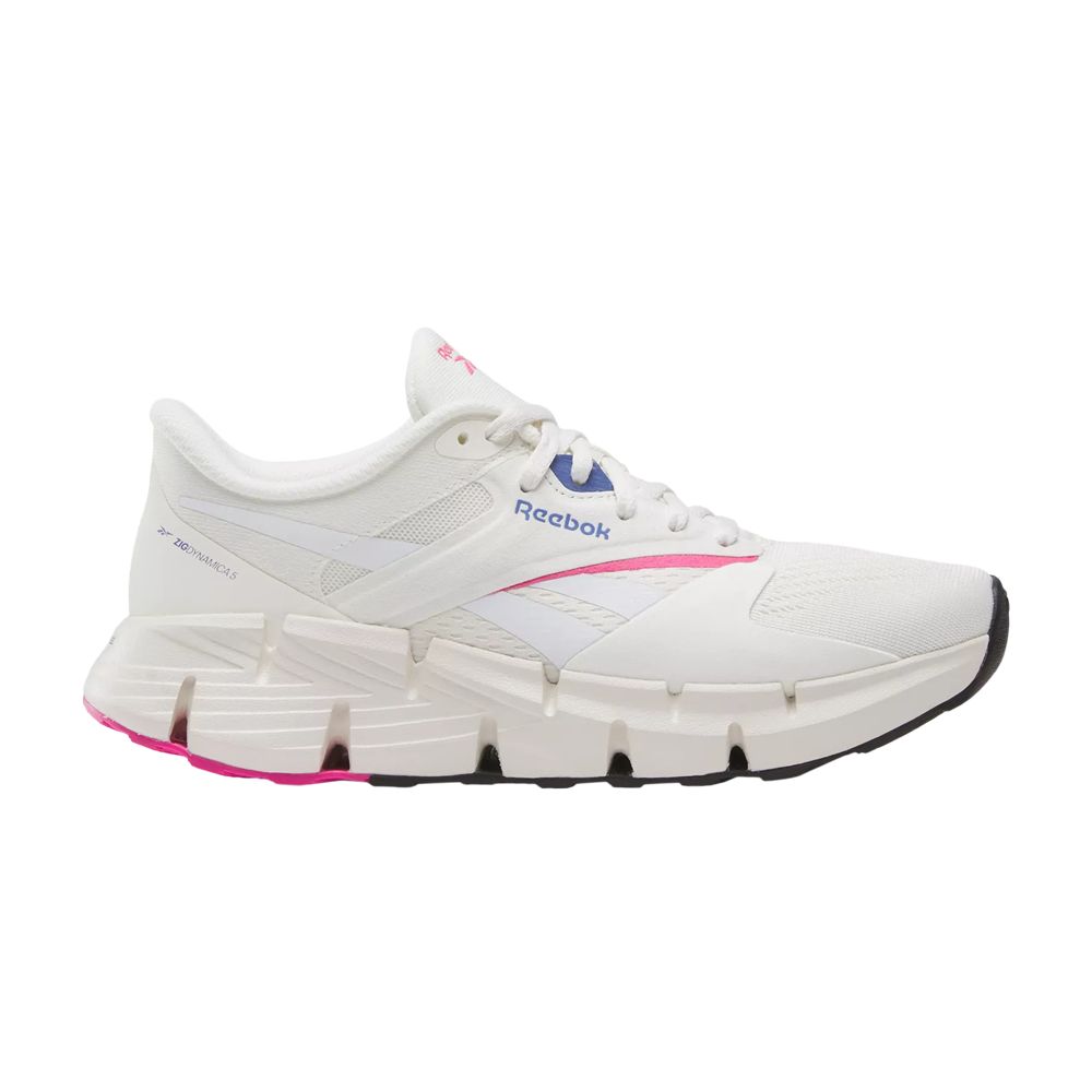 Reebok Wmns Zig Dynamica 5 'Chalk Laser Pink' | Cream | Women's Size 8.5 - 100074667