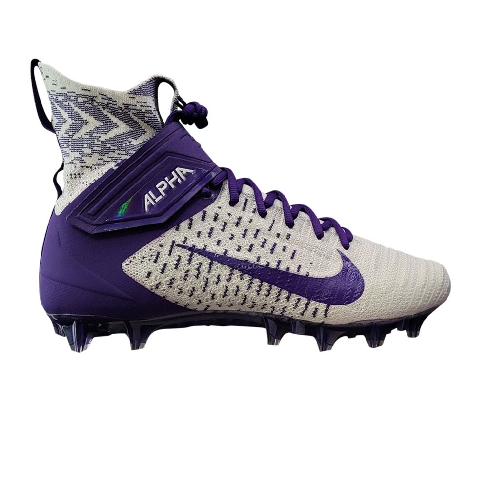 Nike Alpha Menace Elite 2 'White Purple' | Men's Size 14 - BV2077-100