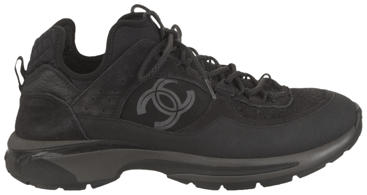 Chanel Sneaker Black Calfskin