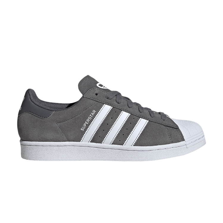 Grey suede superstars clearance