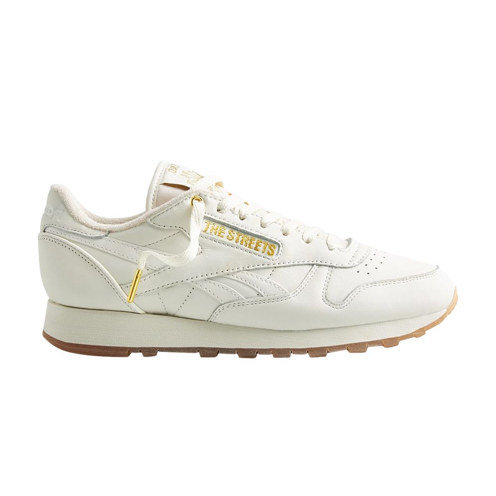 Reebok END. x The Streets x Classic Leather 'Chalk Gold Metallic' | Cream | Men's Size 9