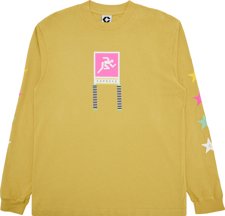 Capsule Olympic Team Long-Sleeve 'Beige/Pink/Mint/Yellow'