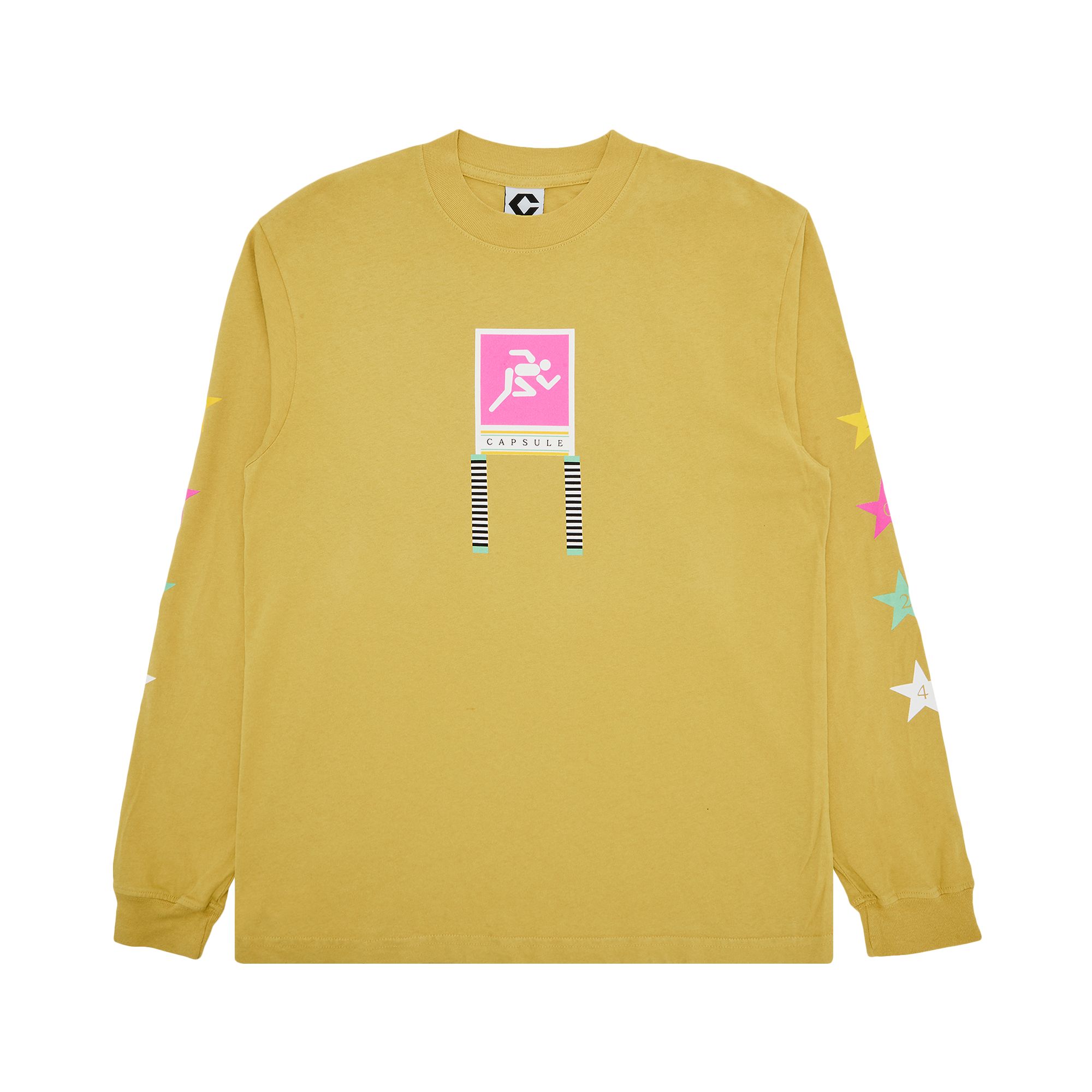 CAPSULE CAPSULE OLYMPIC TEAM LONG-SLEEVE 'BEIGE/PINK/MINT/YELLOW'