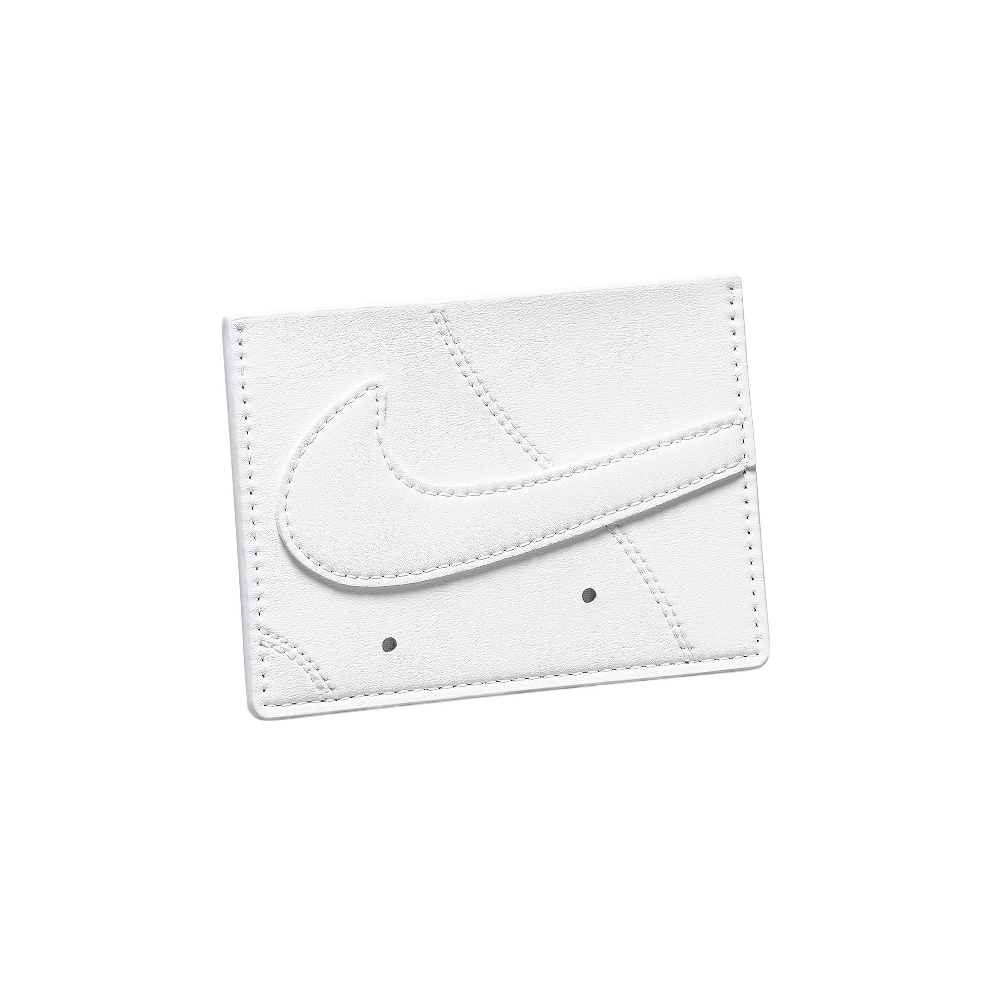 NIKE NIKE ICON AIR FORCE 1 CARD WALLET 'WHITE'