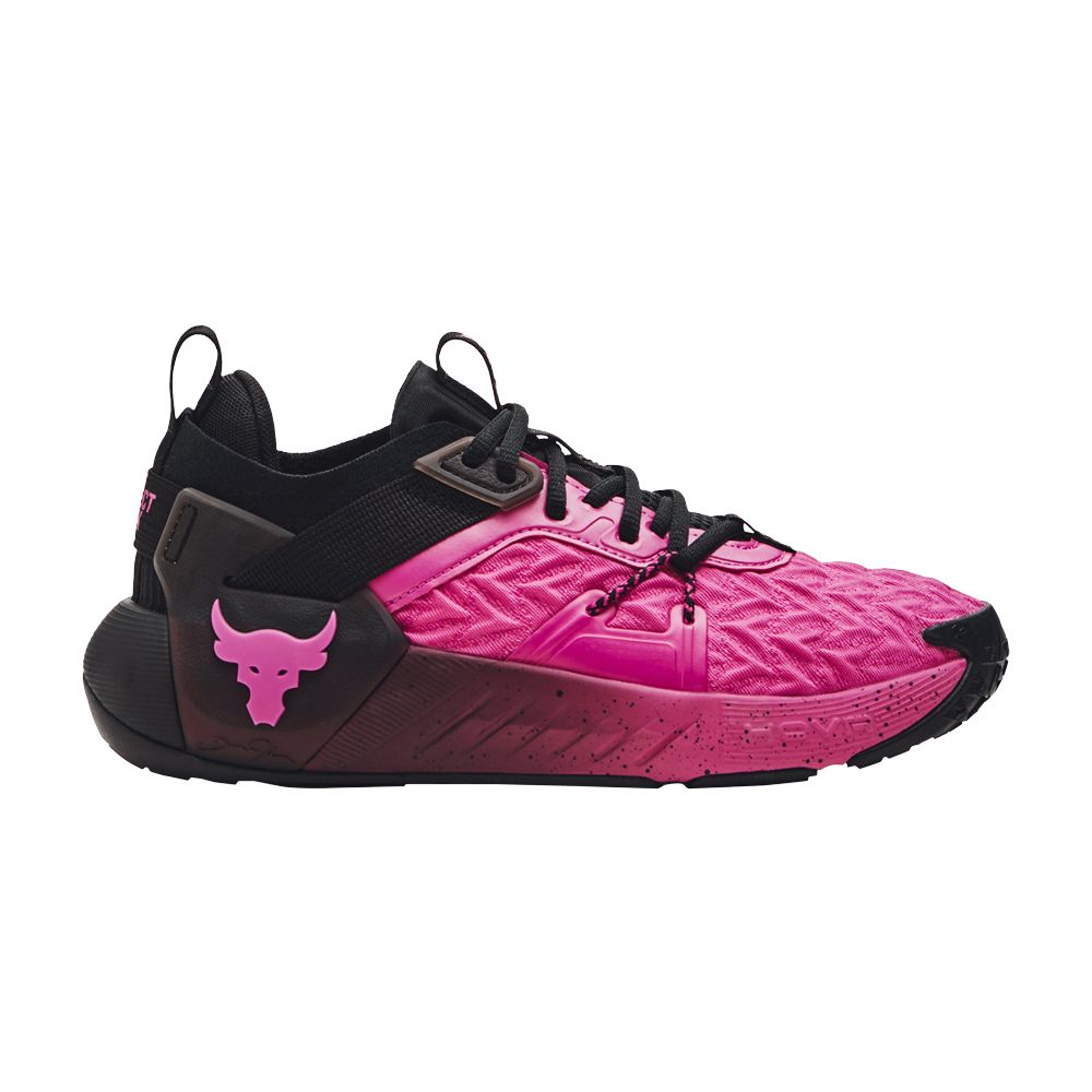 Pre-owned Under Armour Wmns Project Rock 6 'astro Pink Black'