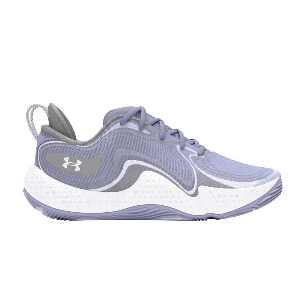 Pre-owned Under Armour Spawn 6 'celeste White' In Purple