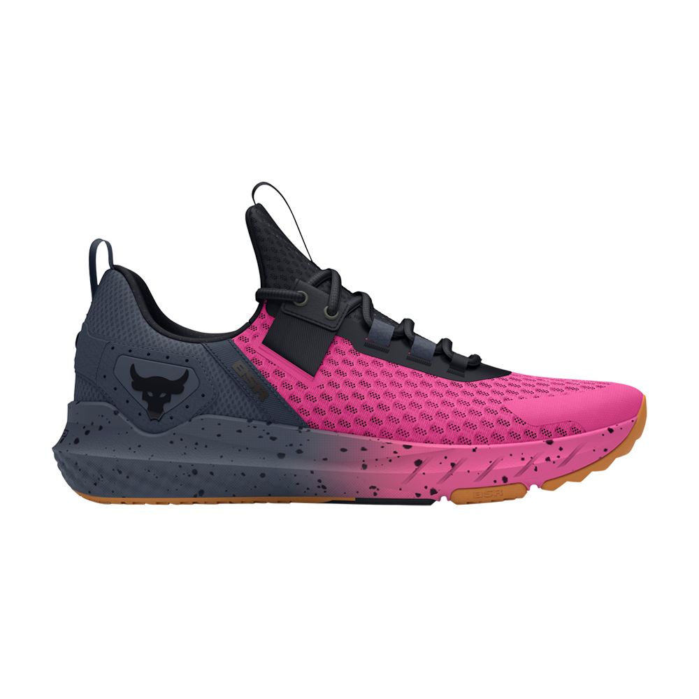 Pre-owned Under Armour Wmns Project Rock Bsr 4 'astro Pink Black' | Women's Size 7