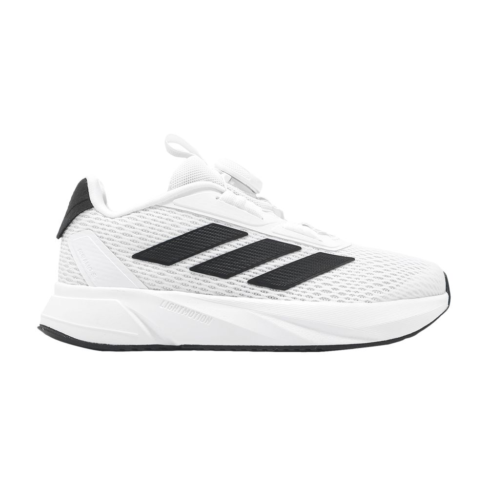 Pre-owned Adidas Originals Adidas Duramo Sl Boa K 'white Black' | Kid's Size 4