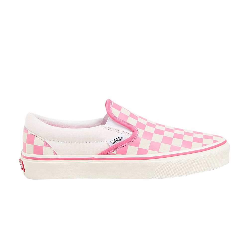 VANS CLASSIC SLIP-ON 'CHECKERBOARD - PINK'