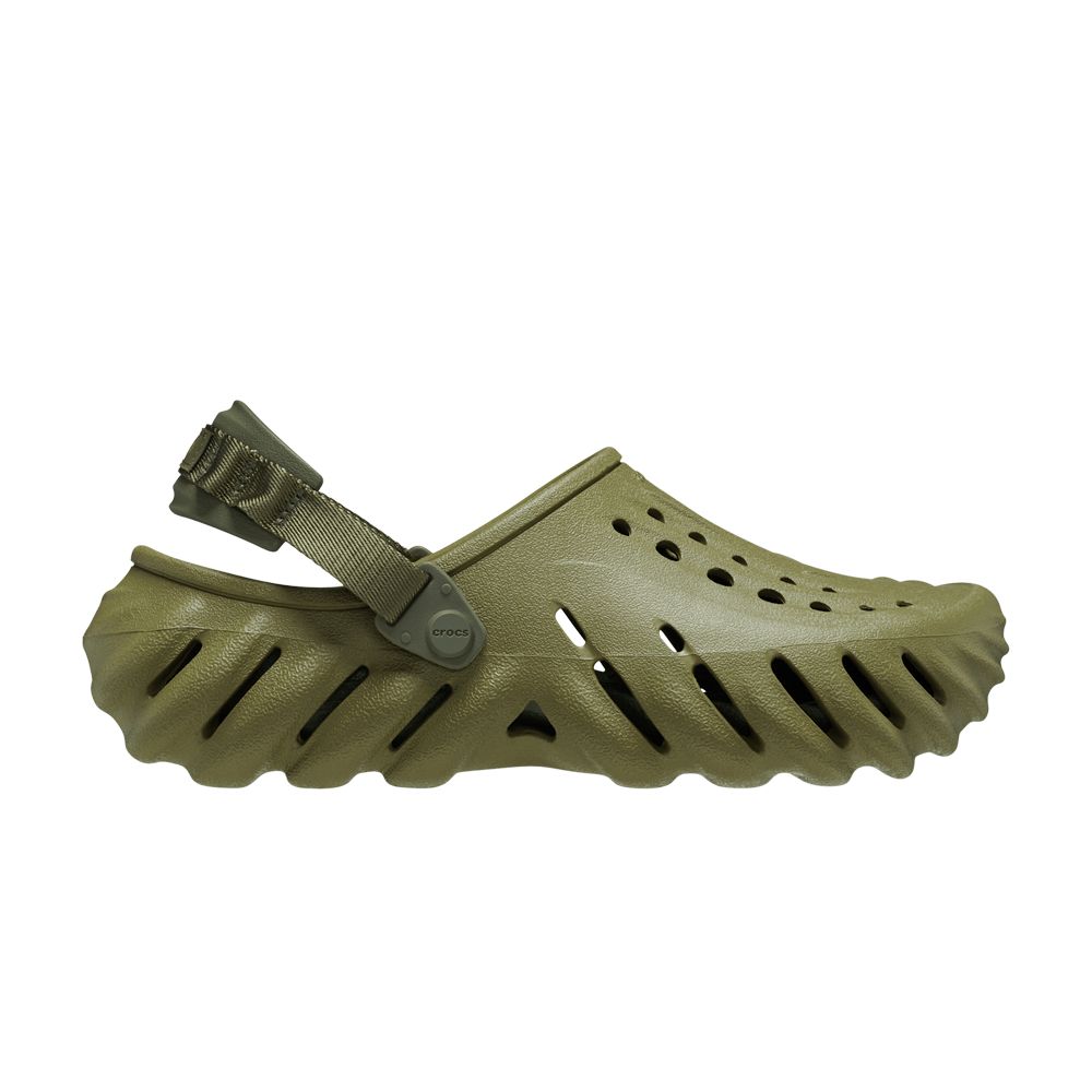 Pre-owned Crocs Echo Clog 'aloe' | Green | Men's Size 11