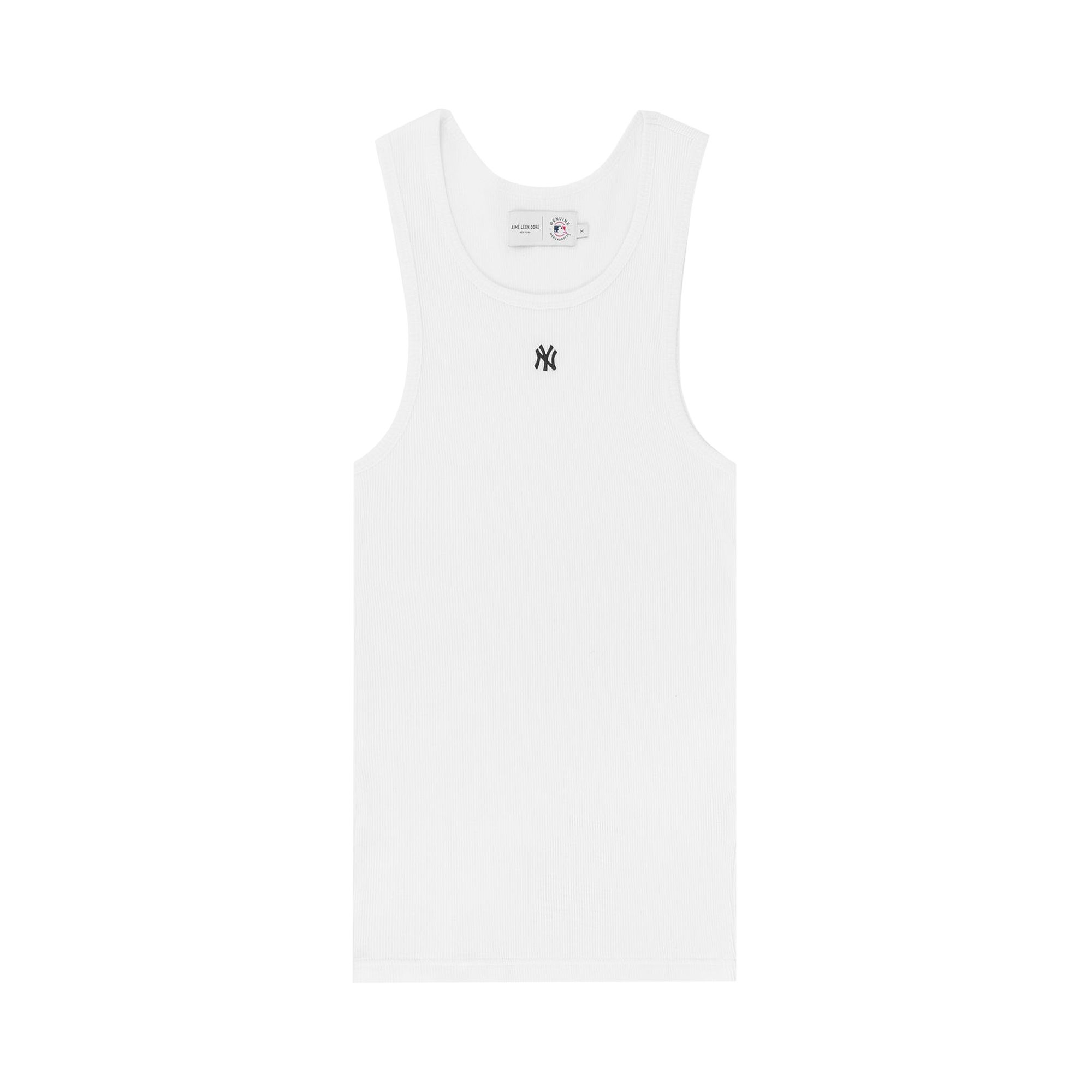 Pre-owned Aimé Leon Dore Yankees Tank Top 'bright White' | Men's Size L