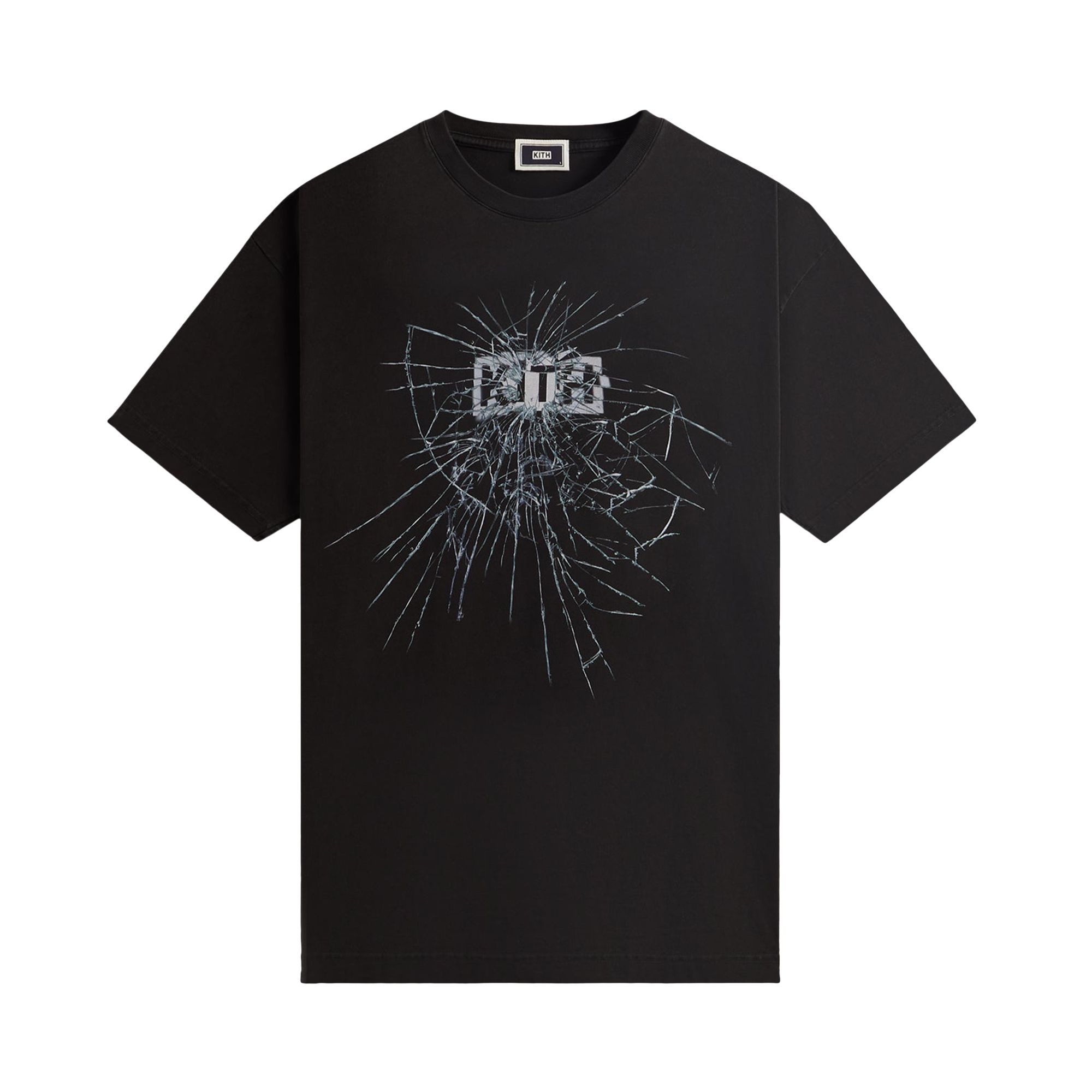 KITH KITH SHATTER VINTAGE TEE 'BLACK'