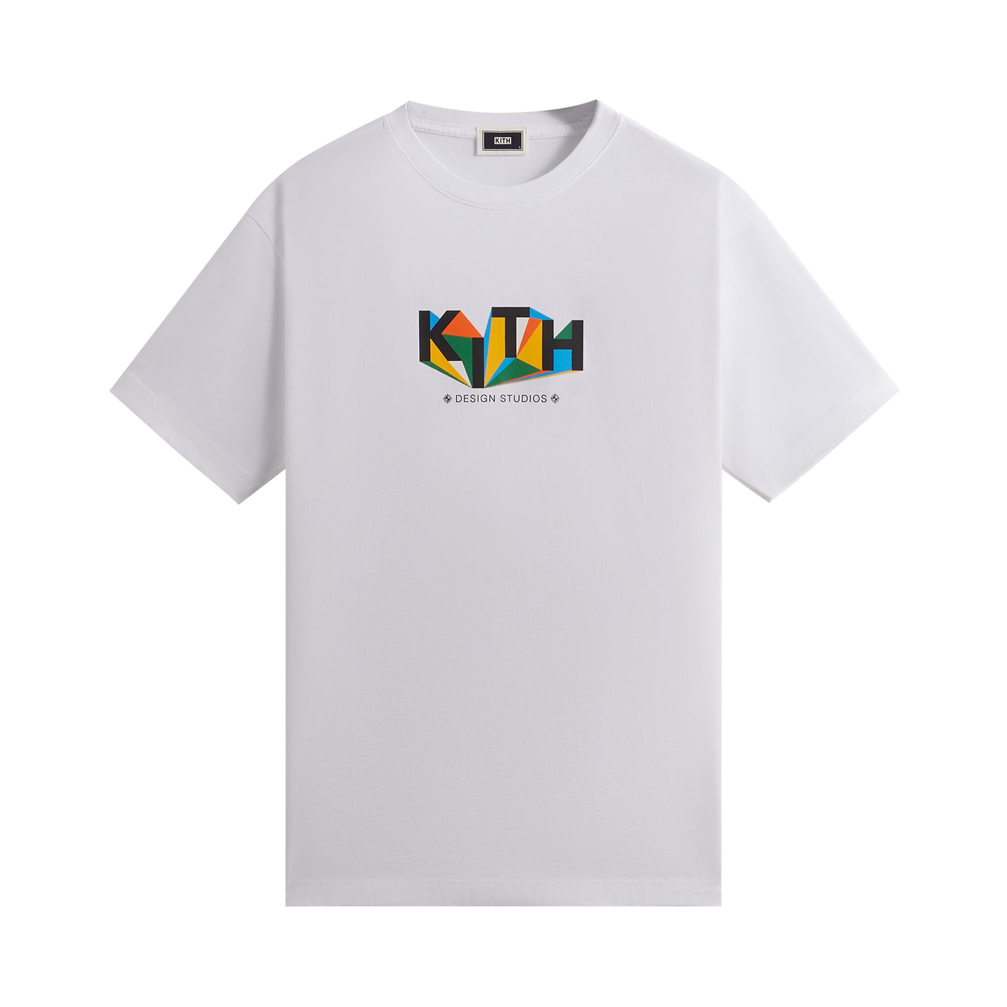 Pre-owned Kith Geometric Tee 'white' | Men's Size L