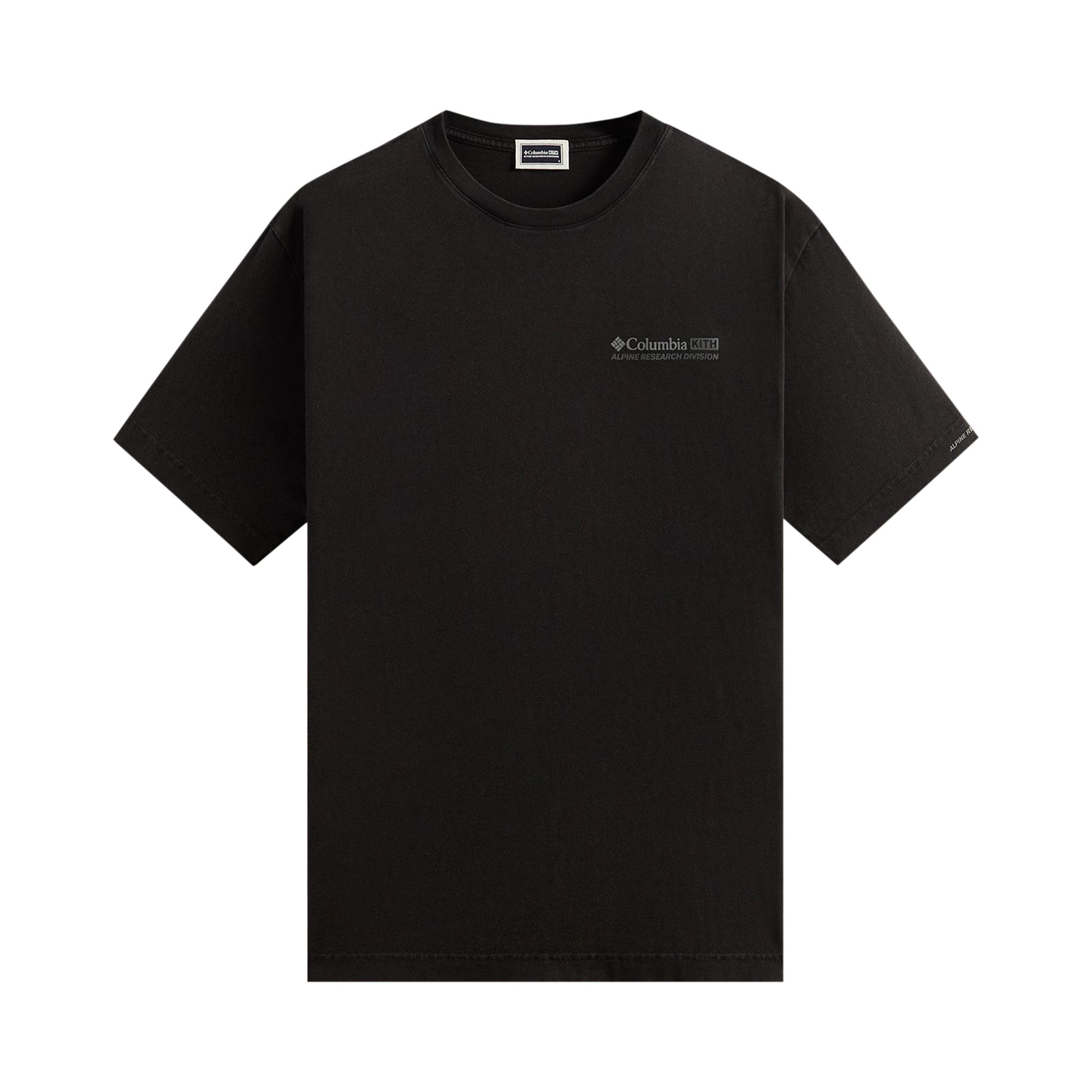 Pre-owned Kith For Columbia Boot Print Vintage Tee 'black'