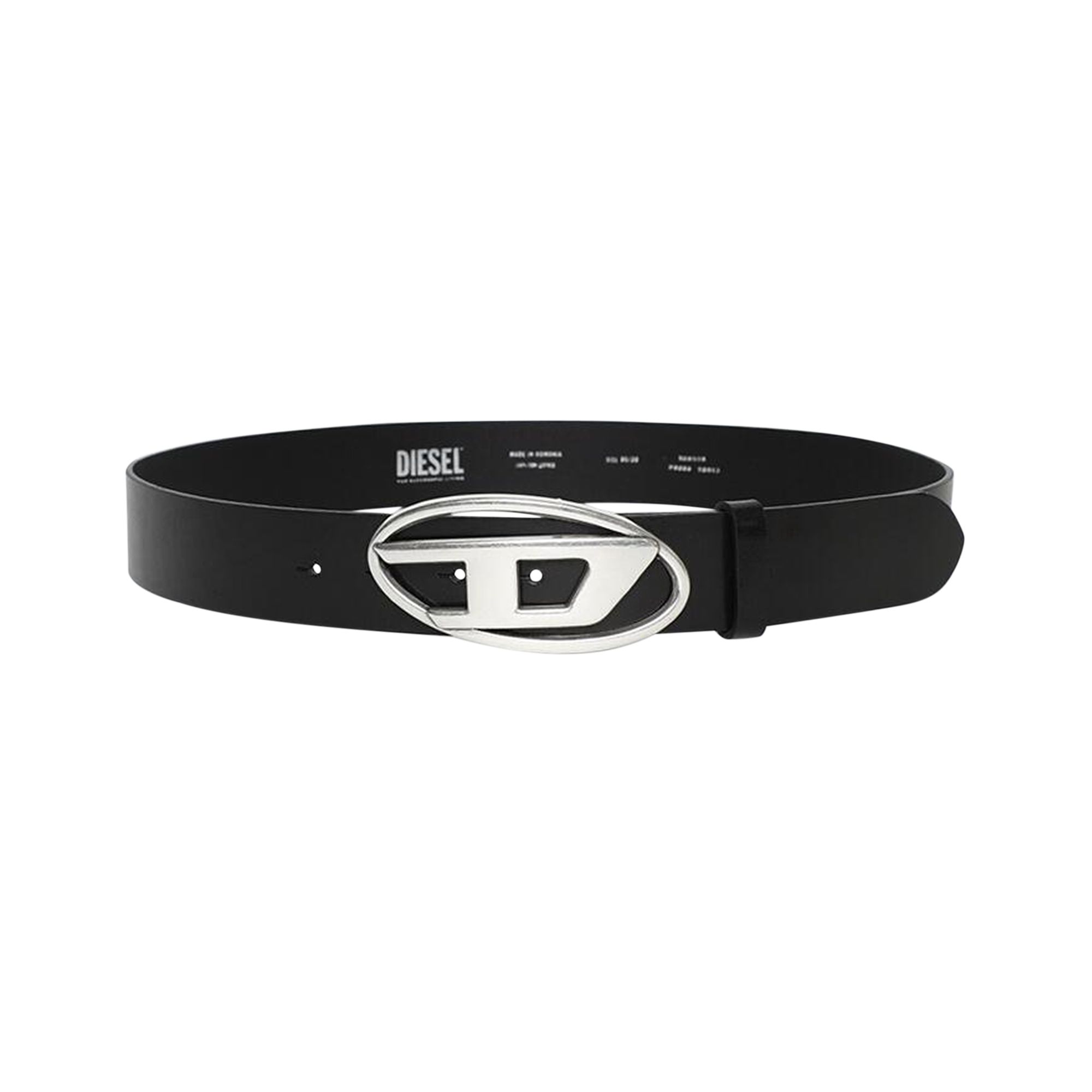 Pre-owned Diesel B-1dr Belt 'black' | Men's Size 90