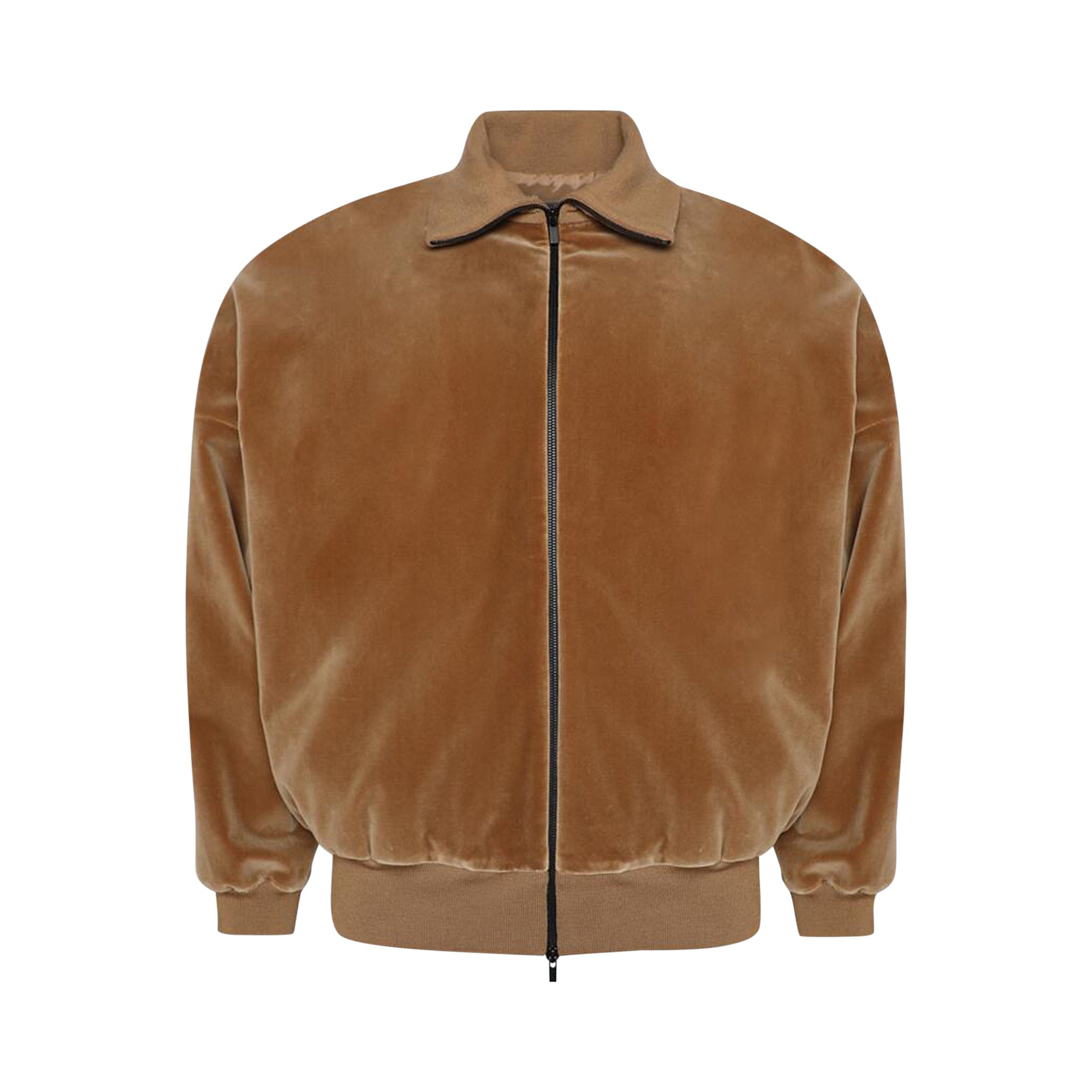 Pre-owned Fear Of God Pullover Polo 'camel' | Tan | Men's Size M