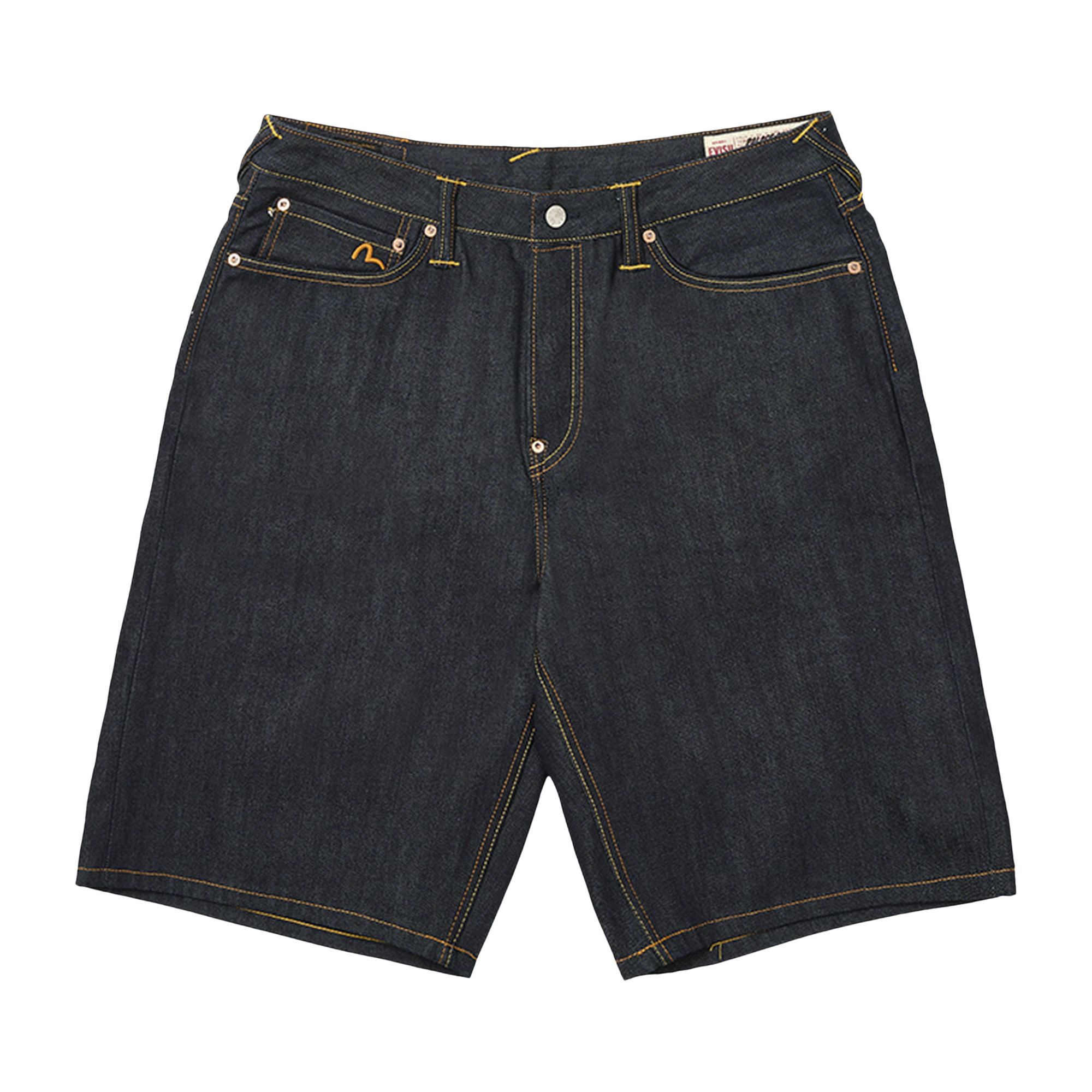 Palace x Evisu Long Denim Short 'Raw' | Blue | Men's Size 32