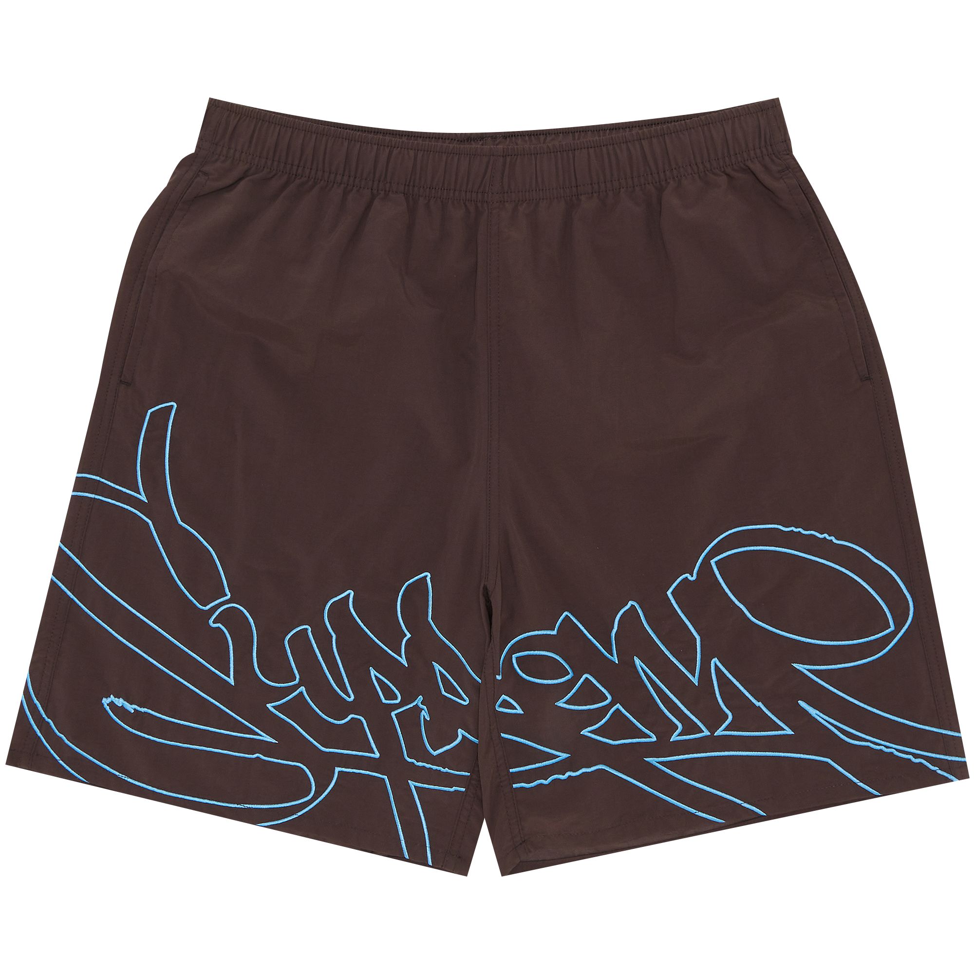 Pre-owned Supreme Tag Water Short 'brown' | Men's Size L
