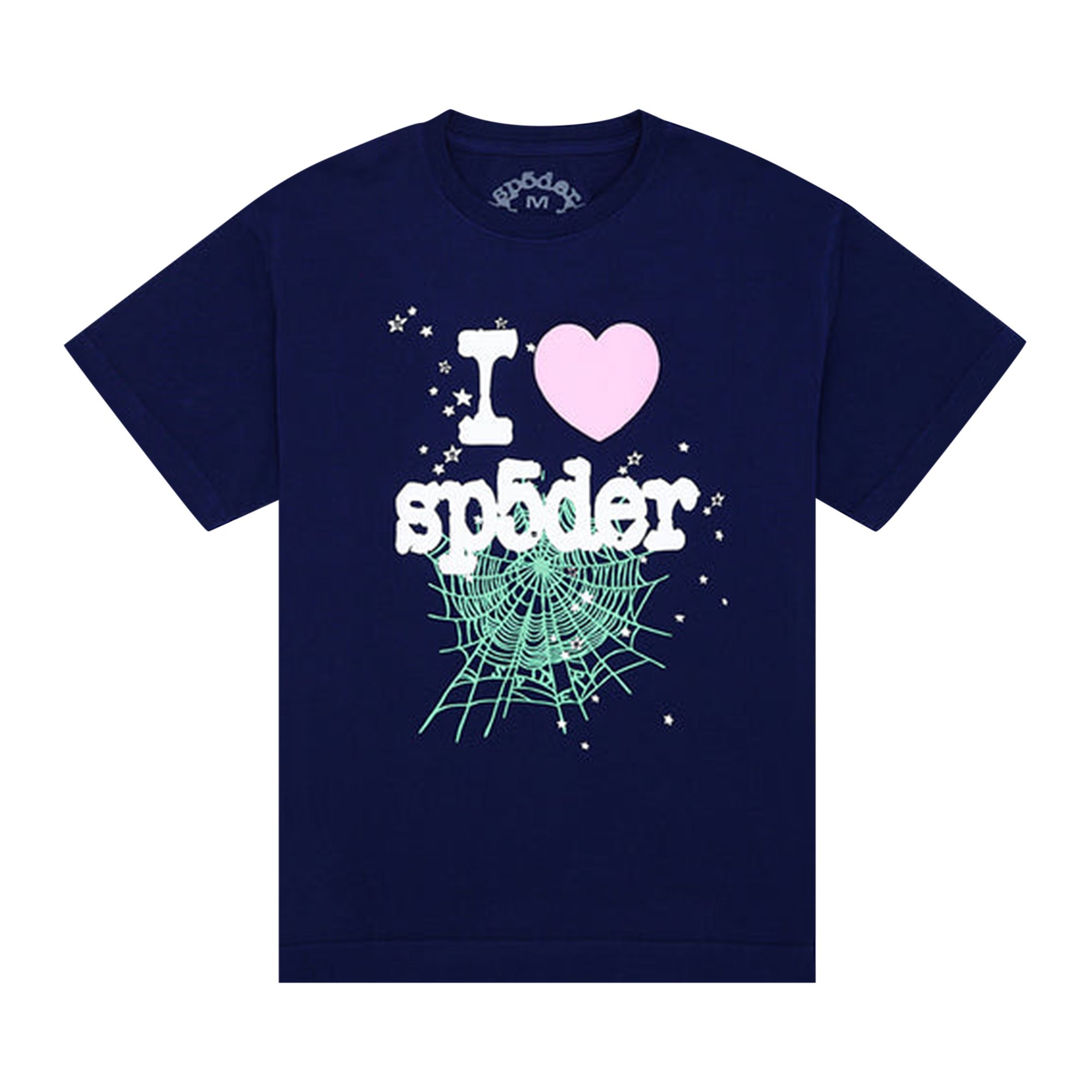 SP5DER SP5DER SOUVENIR TEE 'NAVY'