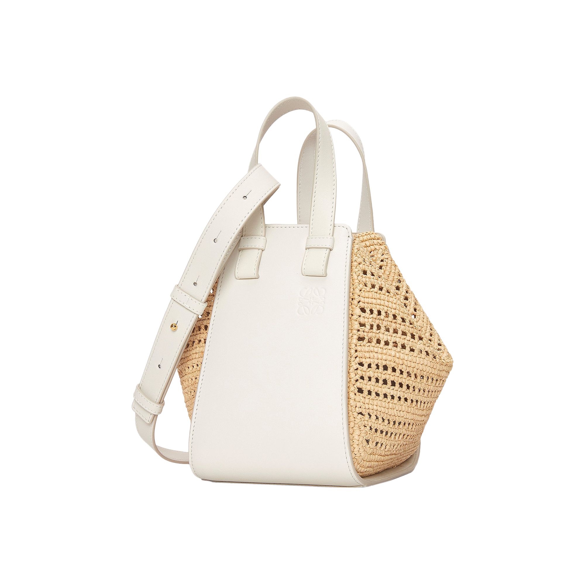 Loewe Paula's Ibiza Hammock Bag 'Soft White/Natural' | Women's Size Onesize