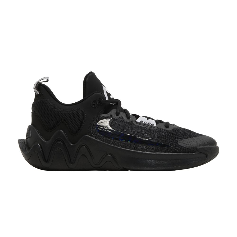 Pre-owned Nike Giannis Immortality 2 Gs 'black Wolf Grey' | Kid's Size 4