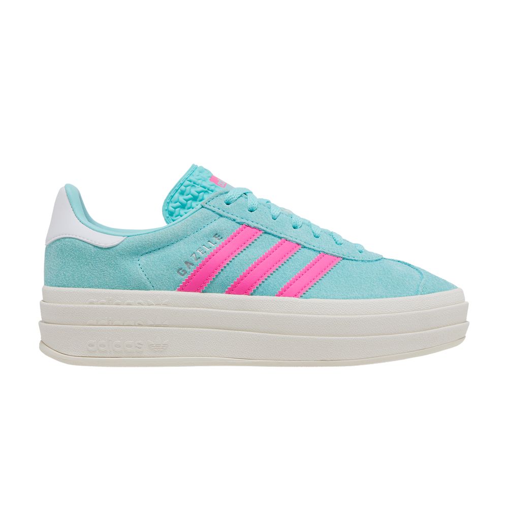 adidas Wmns Gazelle Bold 'Flash Aqua Lucid Pink' | Blue | Women's Size 9.5