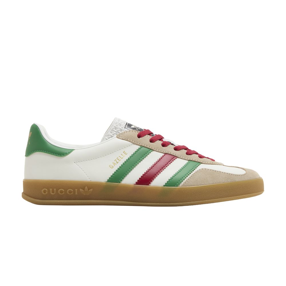 Adidas x Gucci Gazelle 'White Green Red' | Men's Size 13