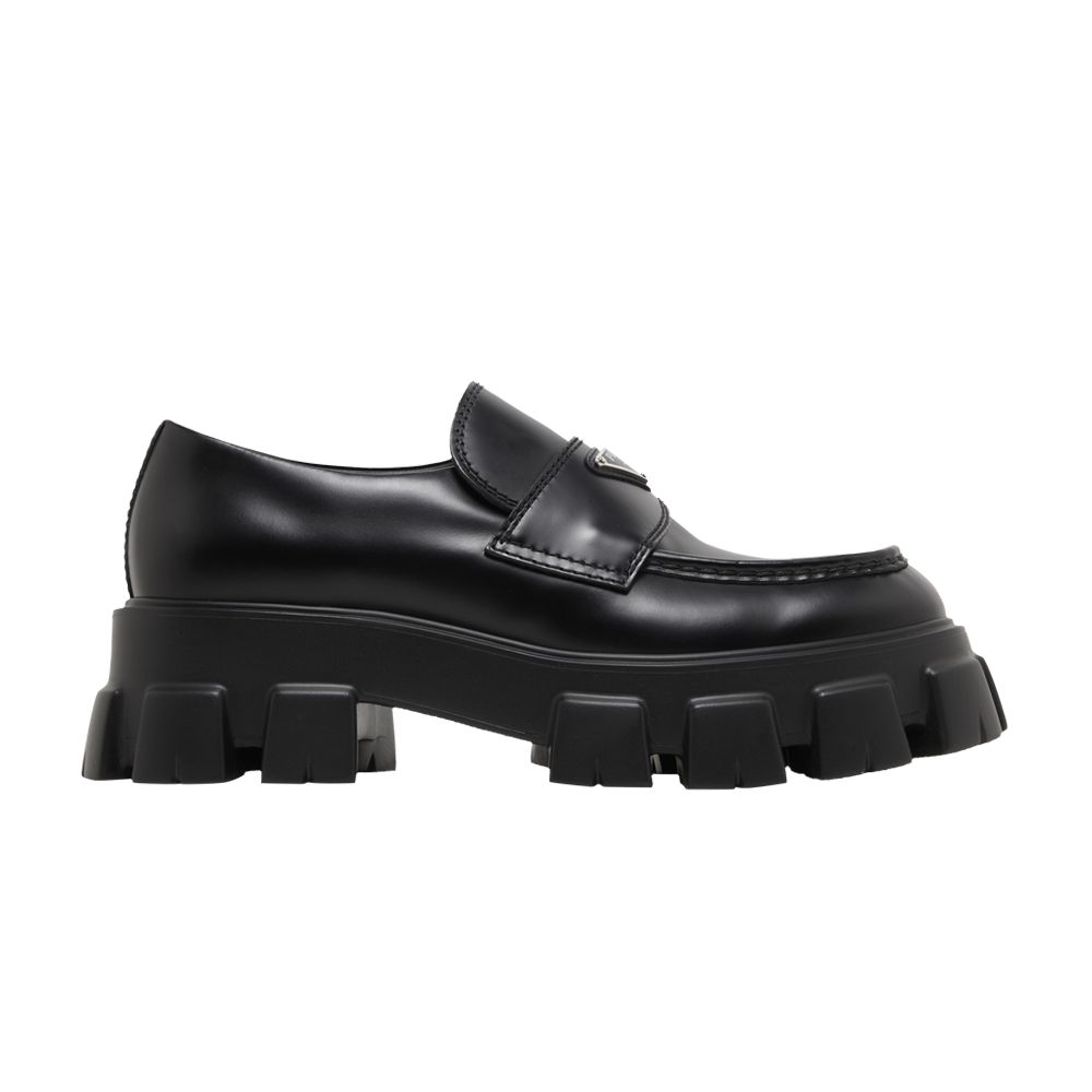 Prada Prada Monolith Loafer 'Black' | Men's Size 10